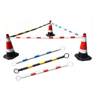 กรวยยางนิรภัยสำหรับการจราจรบนถนนสะท้อนแสง - Product Image 2