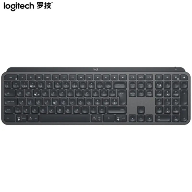 Custom Russian Logitech MX Keys S 109 Office Rechargeable Pc  Computer Laptop Bt Ipad Tablet Usb Wireless Keyboard With Switches