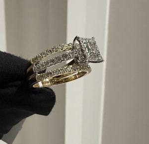 Solid Gold Real <b>Diamond</b> Women's Ring 14K & 18K Round Brilliant Cut Third Party Certified Elegant Handcrafted <b>Jewelry</b> - Product Image 1