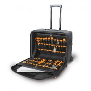 Carro de herramientas de tejido técnico de uso universal BETA con surtido de 45 herramientas - Product Image 1