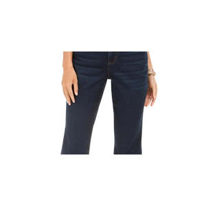 Jeans Power Sculpt a Vita Alta da Donna Style & Co, Modello Bootcut Svasato in Blu Scuro, Taglia 18 - Traspiranti e Casual - Product Image 2