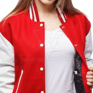 Stylish <b>Women</b> Letterman <b>Jacket</b> Streetwear Apparel <b>Lightweight</b> Outerwear Comfortable <b>Women</b> Letterman <b>Jacket</b> - Product Image 5
