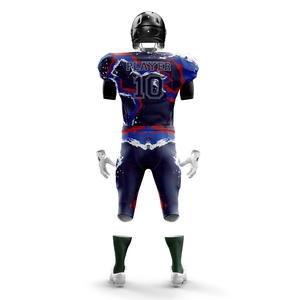 ชุดเสื้อเจอร์ซีย์ฟุตบอลอเมริกันผ้าโพลีเอสเตอร์100% ระบายอากาศได้ดีแห้งเร็วพิมพ์ลายอากรจัดส่งฟรี - Product Image 2