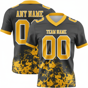 Camiseta Deportiva Personalizada de Manga Corta Estilo Fútbol Americano, Uniforme de Equipo Personalizado para Hombres, Jóvenes y Adultos - Product Image 3