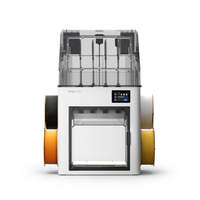 Snapmaker U1 Top Cover, accessoire d'imprimante 3D avec système de filtration d'air à trois couches et prise en charge des filaments PLA/PETG/TPU