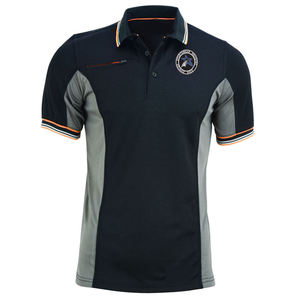 Hombres de alta calidad para Polo camiseta logotipo personalizado impreso manga corta Top tejido sólido patrón personalizado al por mayor - Product Image 2