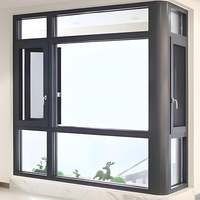 Ventana Abatible Motorizada Inteligente con Control Remoto y Vidrio Templado |   Funcionamiento con un Solo Toque, Hogar Inteligente, Cocina, Baño