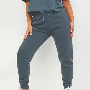 Fournisseur chinois de luxe Skinny Satin Pantalon Joggers Femmes Vente en gros Blanc Jogger Yoga Legging Sport Casual Femmes Jogger Pantalon - Product Image 4