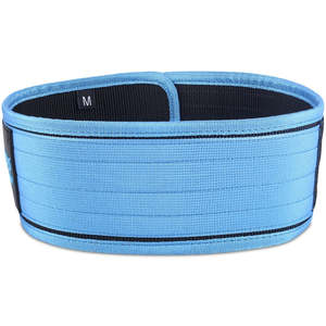 เข็มขัดยกน้ำหนักแบบล็อคอัตโนมัติ M FITNESS สีน้ำเงิน ปรับได้ กว้าง 4 นิ้ว ทำจากไนลอน พร้อมหัวเข็มขัดล็อคอัตโนมัติ สำหรับการฝึกซ้อมในยิมเชิงพาณิชย์ - Product Image 4