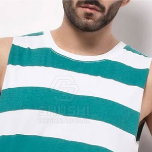 Bas prix de haute qualité hommes débardeur tricoté décontracté vêtements d'été respirant séchage rapide écologique - Product Image 4