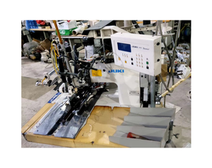 Máquina de coser automática de ribeteado de bolsillos Ju-kis GOOD QK-842D usada, construcción de acero, mango de plástico, grado DIY, 3 años de garantía - Product Image 6