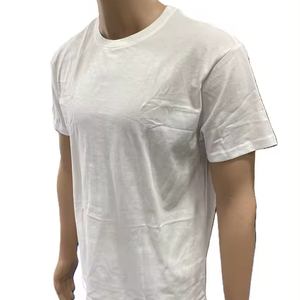 T-Shirt Homme 100% Coton Recyclé Qualité Supérieure Imprimé Couleur Unie Tissu Tricoté Impression Personnalisée Écologique Séchage Rapide - Product Image 1