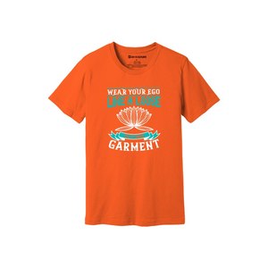 100% algodón camiseta informal para mujer 3D Buddha Themes Logo Print 12 opciones de color 160-180 Heavy GSM diseño personalizable colocación - Product Image 4