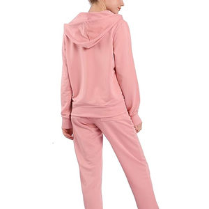 2025 Latest Fashion Flared Sweat Pant Tracksuits for <b>Ladies</b> OEM ODM Service Soft Fabric Made Women Flare Tracksuit - Product Image 5