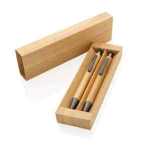 ชุดปากกาไม้ไผ่ FSC ชุดของขวัญธุรกิจที่ยั่งยืนสำหรับการขายส่ง - Product Image 3