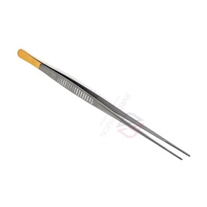 Pinces manuelles Debakey en acier inoxydable de 6 pouces, pointe de 1,5 mm, insert TC, poignée plate dentelée, certifiées CE, pour un serrage précis des tissus chirurgicaux - Product Image 6