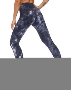 Leggings sur mesure pour femmes, style cuissardes, vêtements de sport élégants avec logo à la taille, prix de gros, haute qualité - Product Image 5
