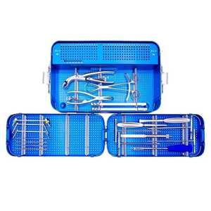 Juego de instrumentos quirúrgicos ortopédicos de fragmentos pequeños Retractores de sistema de bloqueo manual sin bloqueo Acero inoxidable Clase II CE - Product Image 2