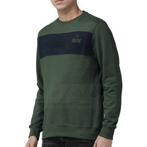 Sudaderas de color sólido de alta calidad para la venta sudaderas de hombre mezcladas de algodón de etiqueta privada - Product Image 2