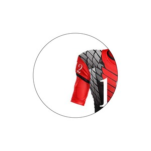 Großhandel Hochwertige American Football Uniform Komfortabel Bestes Design Voll Sublimation Flagge Fußball Uniform Oem - Product Image 2