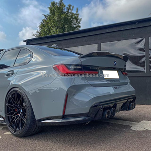 Aileron de coffre arrière style DA en fibre de carbone véritable pour BMW G20/G80 Série 3/M3 2019-2024 - Product Image 3