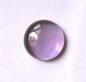 Cabujón redondo de Alejandrita de laboratorio, Parte posterior plana, cabujón de piedras preciosas de laboratorio, piedras preciosas sueltas calibradas de 5 mm a 15 mm para joyería - Product Image 6