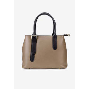 Structured Handbag in Genuine Dollar Leather - Made in <b>Italy</b> - Art. 25402 - Product Image 1