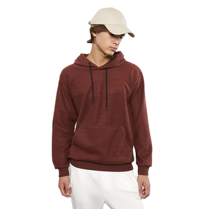 Sweats à capuche personnalisés brodés pour hommes et femmes vêtements décontractés en vrac polyester coton thermique pour l'hiver sérigraphie sweats à capuche unis - Product Image 1
