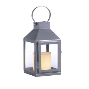 Linterna de vela de madera de diseño antiguo con Base de Metal Linterna colgante moderna de alta calidad Forma cilíndrica Hecho a mano al por mayor - Product Image 3