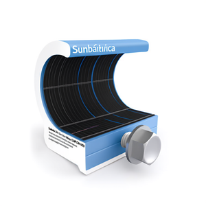 Pince de fixation intermédiaire Sunmodo Silver pour panneaux solaires CLMP-CON-100-S pour l'installation sur toiture et au carport - Product Image 2
