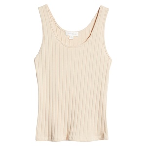 Canotta a Costine Treasure & Bond X-Large Beige Oatmeal in Tessuto Lavorato a Maglia - Product Image 5