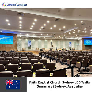 Canbest Fiw P1.5 3200X1920Mm 10.49Ftx6.29Ft الإيمان الكنيسة المعمدان سيدني داخلي أدى شاشة عرض الفيديو في أستراليا - Product Image 2