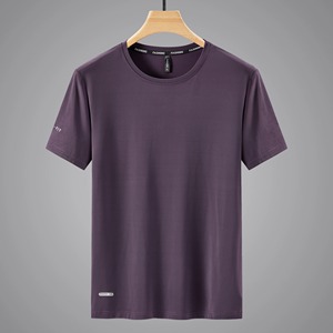 Quick Dry 100% Cotton Eco-Friendly Men's Sport T-<b>Shirt</b> 2024 <b>Short</b> <b>Sleeve</b> Summer Casual <b>White</b> Plus Size 6XL-9XL Gym Wear - Product Image 4