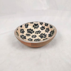 Ensaladera Rústica de Madera de Acacia, Acabado Liso, Hecha a Mano, Personalizable, Ecológica, Libre de BPA, Apta para Lavavajillas, Estilo Europeo, para Fiestas - Product Image 1