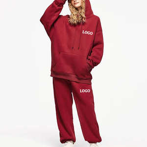 Survêtement de course d'hiver pour femmes de haute qualité, sur mesure, grande taille, vêtements de sport unis, survêtements d'hiver pour femmes, design uni - Product Image 6