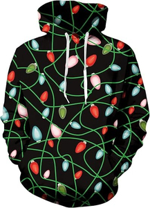 Sudadera con Capucha de Navidad y Pascua para Hombre y Mujer, Sudadera con Capucha Navideña de Alta Calidad - Product Image 6