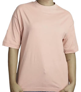 Camiseta de Algodón con Encaje Casual de Talla Grande para Mujer, Manga Corta, Ecológica, Servicios OEM, Producción al por Mayor, Jersey - Product Image 1