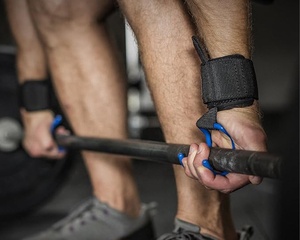 Crochets d'haltérophilie en gros d'usine meilleurs crochets de sangle d'haltérophilie pour l'entraînement de gymnastique crochets d'haltérophilie de vente superbe - Product Image 5