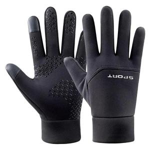 Vendeur chaud hommes femmes gants de cyclisme en plein air gants coupe-vent épaissis - Product Image 5