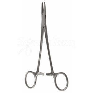 Porte-aiguille en bois Crile Fabricant d'instruments dentaires médicaux chirurgicaux en acier inoxydable dentelé de 6 pouces - Product Image 1