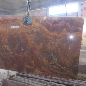 Losas de Ónix Rojo Multicolor, Piedra Natural Pulida, Mármol, Cuarzo, Granito, Azulejos, Encimeras, Revestimiento de Paredes, Decoración de Interiores - Product Image 2