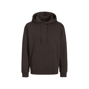 Premium Cotton Fleece Hoodie | Solid Color Blue Pullover | Private Label Wholesale Hoodies - Product Image 2