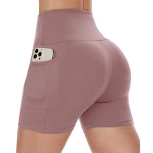 กางเกงขาสั้นผู้หญิงสำหรับฤดูร้อน สไตล์สปอร์ต ใส่สบาย เหมาะสำหรับใส่ทุกวัน เอวยางยืด ทรงพื้นฐาน ใส่สบาย เหมาะสำหรับวันหยุดพักผ่อนที่ชายหาด - Product Image 6