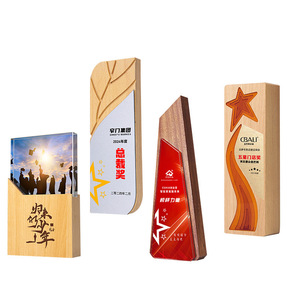 Crystal <b>Trophy</b> Award with UV Printing-Premium Metal Medal for Sports Competitions Trade Show Giveaways Welcome Gifts - Product Image 1