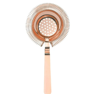 Colador de Barra Ergonómico de Acero Inoxidable, Ecológico, de Grado Alimenticio, con Agarre Cómodo, Fácil de Colar, para Cócteles, Buen Precio - Product Image 1