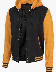 Vente en gros de vestes à capuche pour hommes avec col montant design OEM ODM personnalisé avec service - Product Image 4