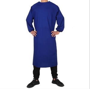 Pur coton hôpital gommages uniforme vêtements de travail chirurgicaux tenue à manches longues pour médecins et infirmières vêtements de travail en tissu tricoté - Product Image 3