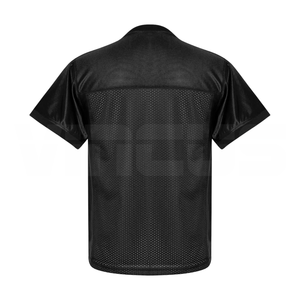 Venta al por mayor de encargo de malla sublimada Rugby fútbol Jersey DTF impreso fútbol americano desgaste cuadrado práctica Jersey con logotipo - Product Image 2