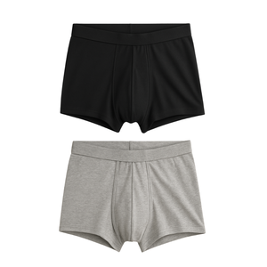 Venta al por mayor OEM Boxer Shorts Hombres Buena Absorbencia Calzoncillos de hombre 100% Algodón Cintura personalizada Hombres Ropa interior de algodón Fábrica de Vietnam - Product Image 1