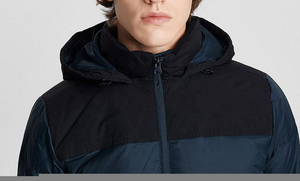 Veste matelassée imperméable d'hiver décontractée de marques de créateurs haut de gamme pour hommes et femmes, respirante, 90% de duvet, col montant, fermeture éclair - Product Image 3